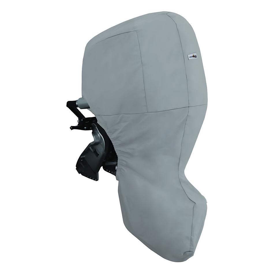 Coprimotore sartoriale Oceansouth grigio per motori Honda a copertura completa con piede, tessuto impermeabile e traspirante