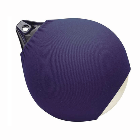 Copriparabordi sferico in tessuto acrilico Navishell colore Blue Navy per parabordi a pera serie A.