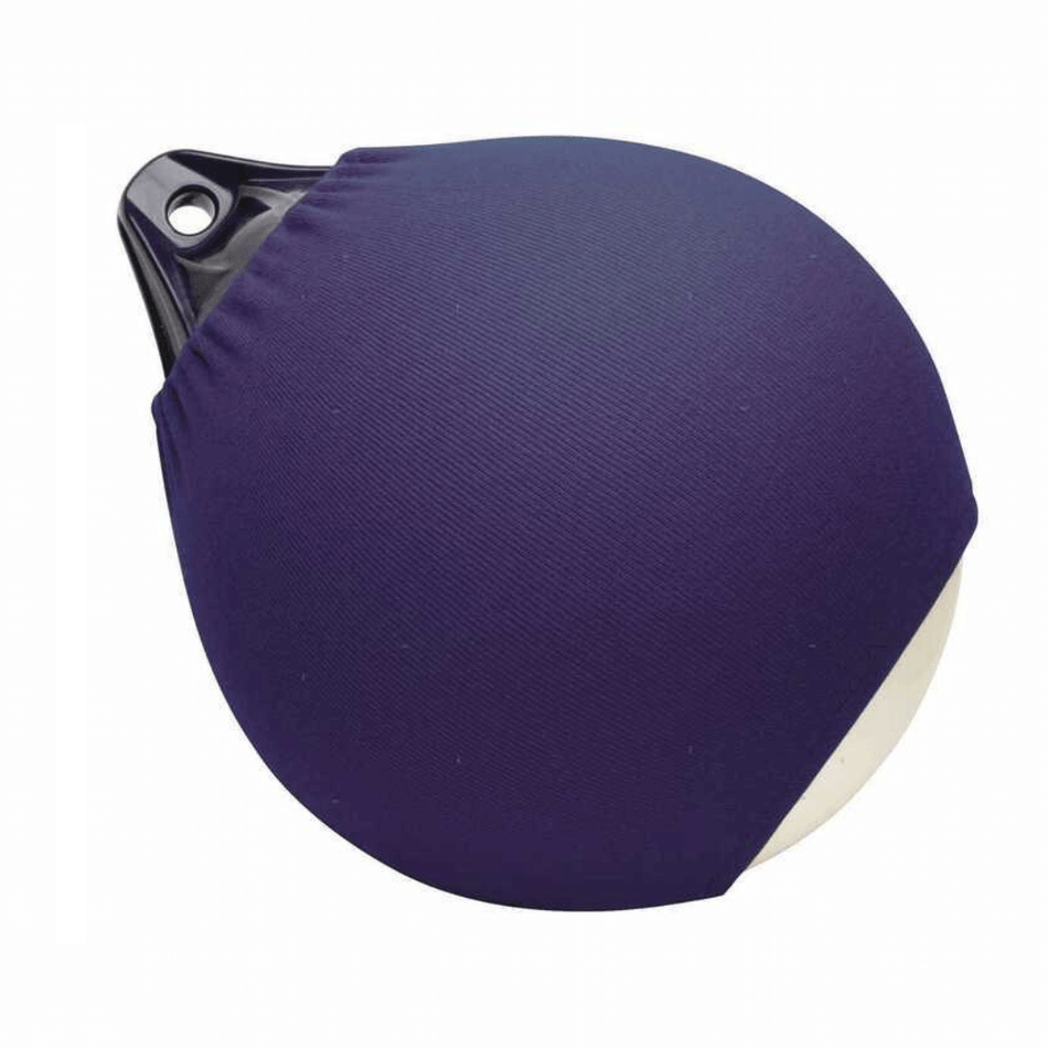 Copriparabordi sferico in tessuto acrilico Navishell colore Blue Navy per parabordi a pera serie A.