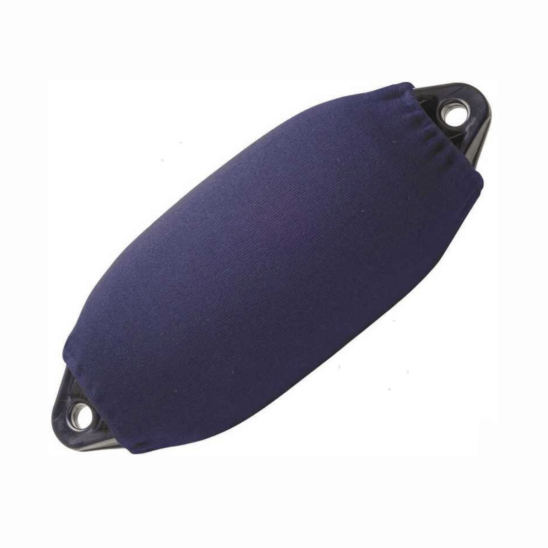 Copriparabordi in tessuto acrilico Navishell colore Blue Navy per parabordi cilindrici serie F.