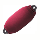 Copriparabordi in tessuto acrilico Navishell colore Rosso Vino (Bordeaux) per parabordi cilindrici serie F.