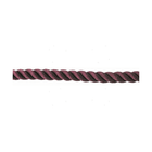 Cima nautica 3 fusi in poliestere trecciata colore rosso bordeaux Ø 16 mm | Onautica
