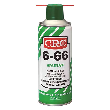 CRC 6-66 Marine lubrificante multiuso spray per ambiente marino e salmastroso, disponibile in 100, 200 ml