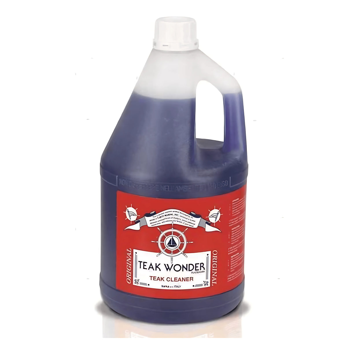 Detergente Teak Wonder Cleaner per pulizia profonda del teak senza rovinare i comenti.