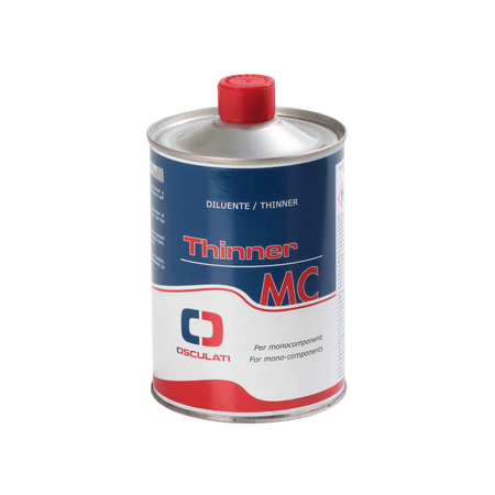 Latta di Diluente Thinner MC Osculati per vernici monocomponenti e antivegetative.