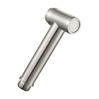 Testa doccetta Push Button professionale in Acciaio Inox 18/8 con bottone di comando apri/chiudi e attacco universale da 1/2 pollice.