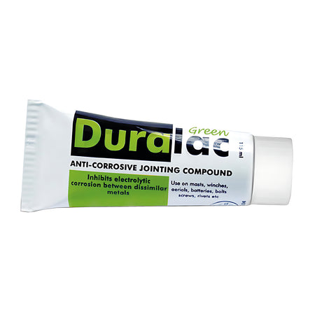 Tubetto bianco Duralac Green composto anticorrosivo galvanico per giunzioni metalli dissimili 115ml | Onautica