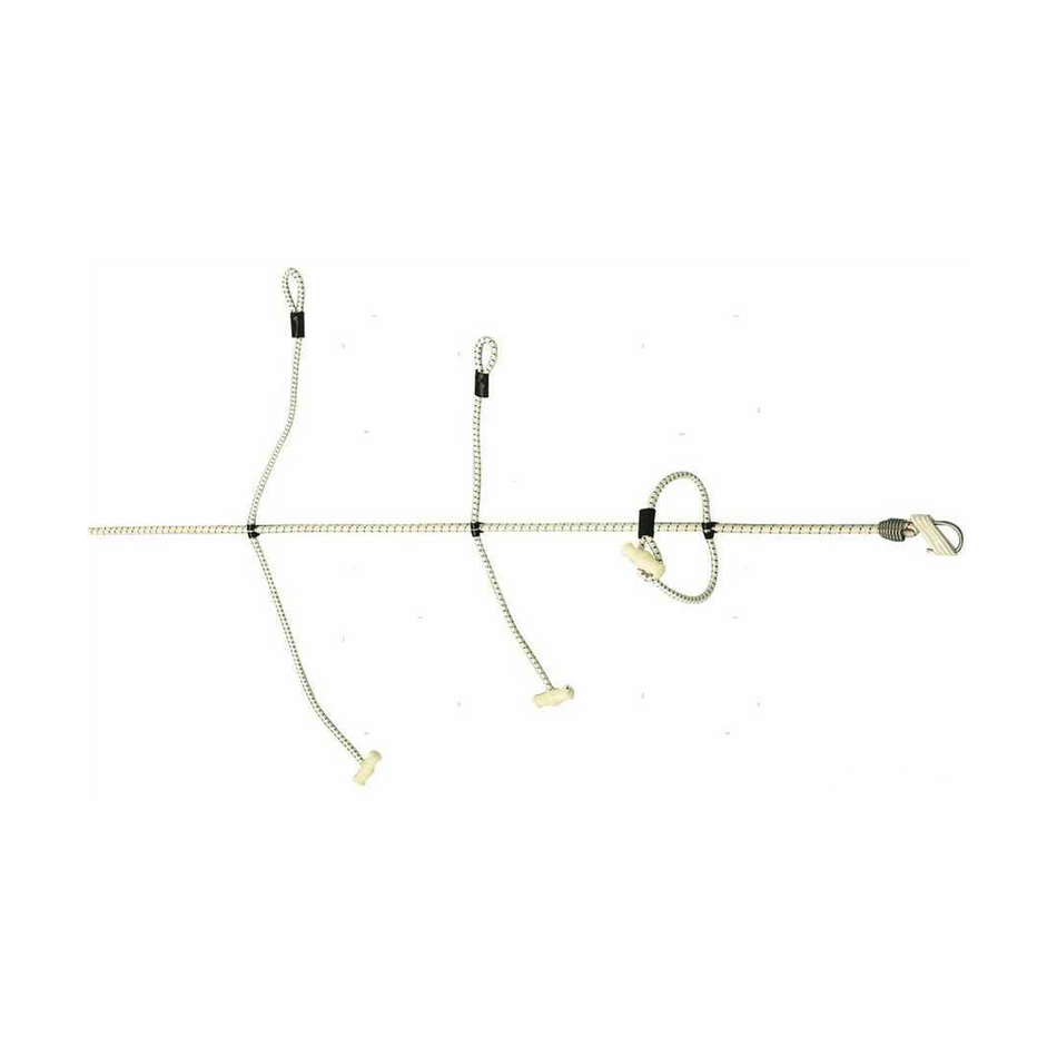 Elastico millepiedi fermavele lunghezza 3 metri diametro 8mm per boma.