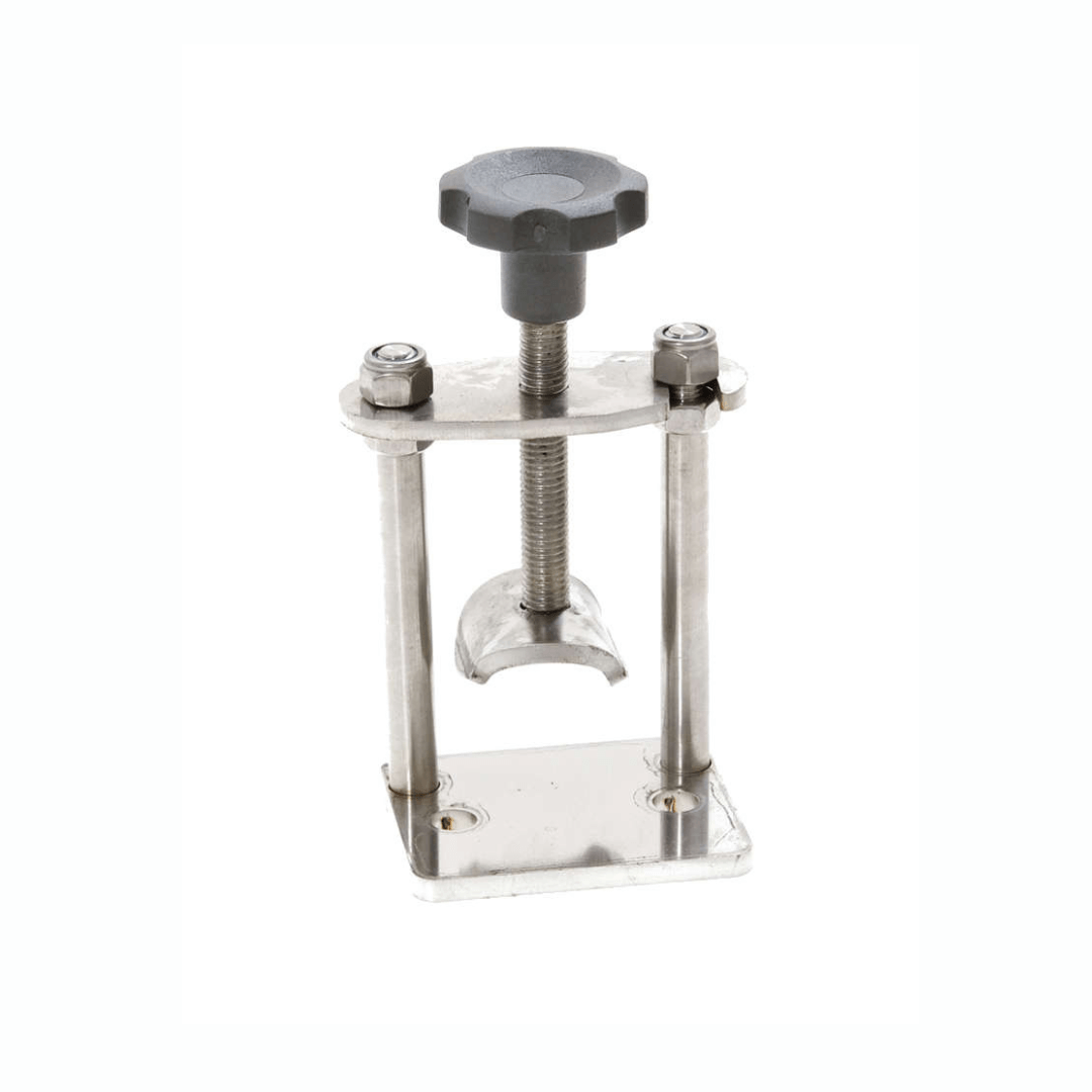 Kit ferma ancora in acciaio inox, accessorio di bloccaggio per musoni di prua basculanti.