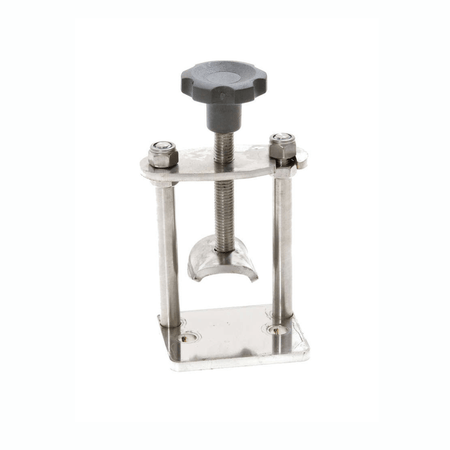 Kit ferma ancora in acciaio inox, accessorio di bloccaggio per musoni di prua basculanti.