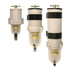 Filtro gasolio nautico centrifugo separatore d'acqua Sacs Turbine 501 SF, portata 225 Lt/h, fornito con raccordi e cartuccia 30 micron.