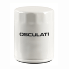 Gamma completa di filtri olio di ricambio per motori fuoribordo MERCURY a 4 tempi, inclusi Verado e Fourstroke, con specifiche dimensionali dettagliate.