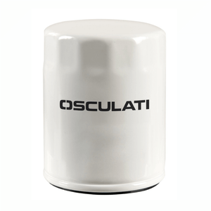 Gamma completa di filtri olio di ricambio per motori fuoribordo MERCURY a 4 tempi, inclusi Verado e Fourstroke, con specifiche dimensionali dettagliate.
