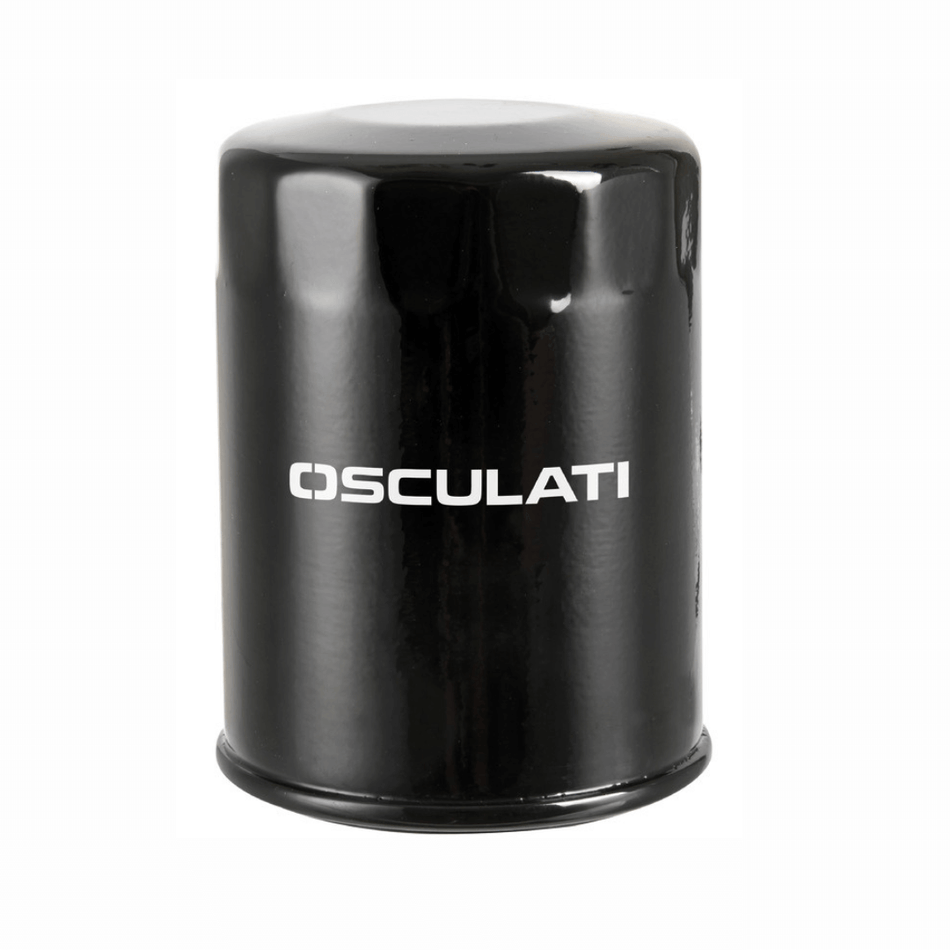 Gamma completa di filtri olio di ricambio per motori fuoribordo YAMAHA e SELVA a 4 tempi, con specifiche dimensionali dettagliate.