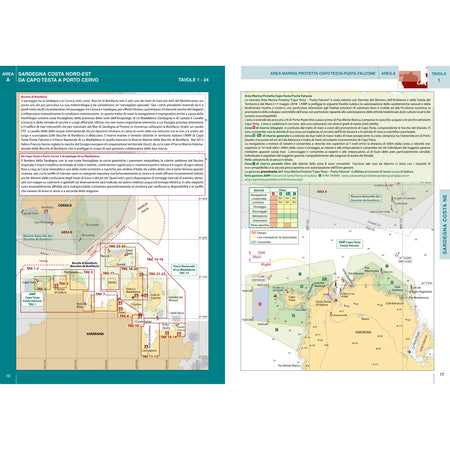 Bocche di Bonifacio. P14. Portolano cartografico – pagina interna 4 dall'estratto dell'editore