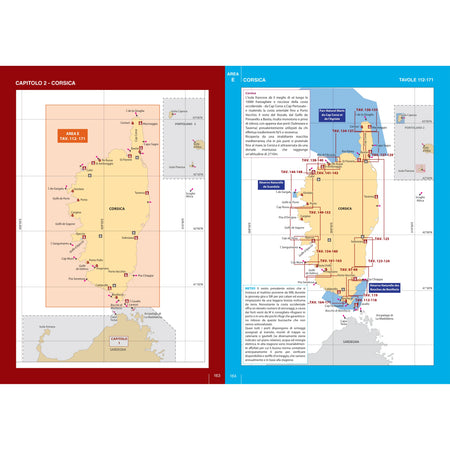Portolano cartografico 15 Sardegna e Corsica con consultazione online – pagina interna 1 dall'estratto dell'editore