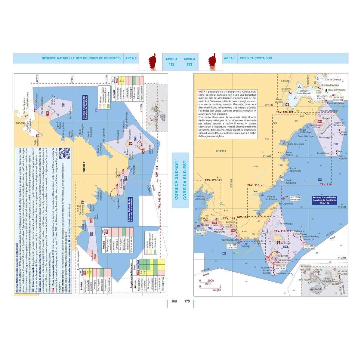 Portolano cartografico 15 Sardegna e Corsica con consultazione online – pagina interna 4 dall'estratto dell'editore