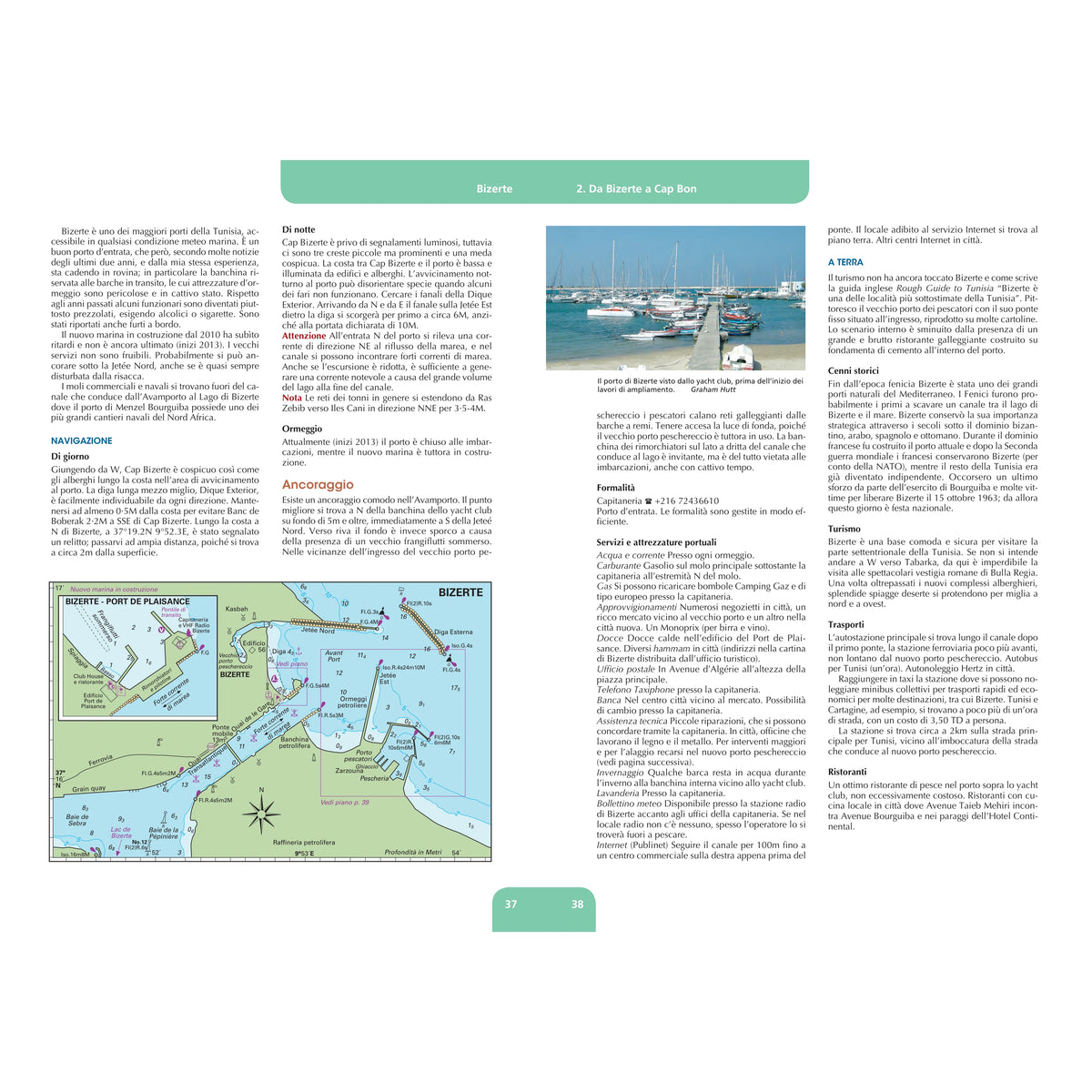 Portolano del Mediterraneo Tunisia – pagina interna 3 dall'estratto dell'editore