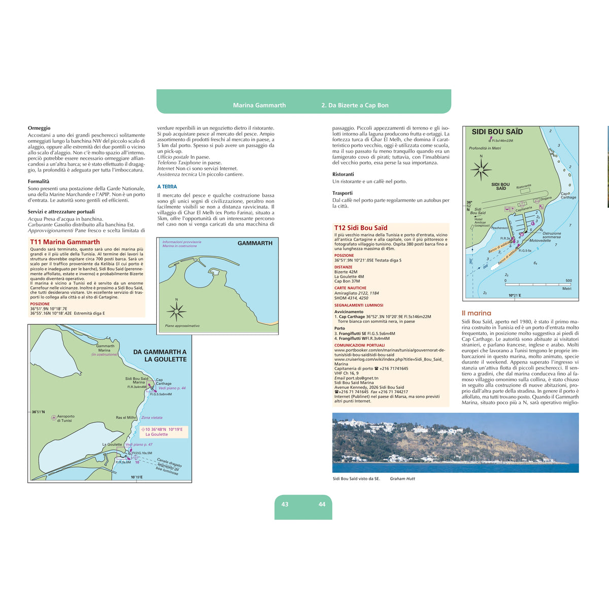 Portolano del Mediterraneo Tunisia – pagina interna 6 dall'estratto dell'editore