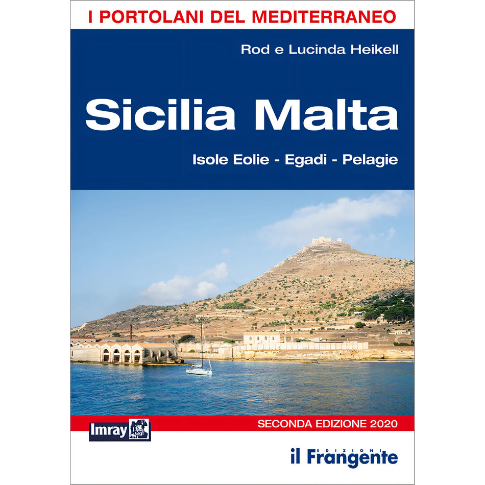 Copertina Portolano del Mediterraneo Sicilia Malta, Edizioni il Frangente