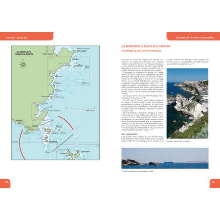 Portolano del Mediterraneo Corsica e Nord Sardegna – pagina interna 3 dall'estratto dell'editore