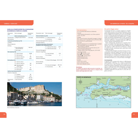 Portolano del Mediterraneo Corsica e Nord Sardegna – pagina interna 4 dall'estratto dell'editore