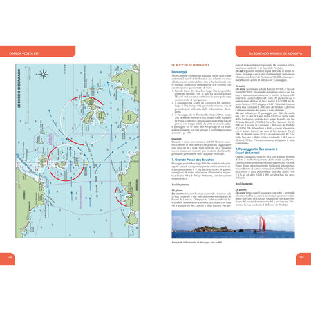 Portolano del Mediterraneo Corsica e Nord Sardegna – pagina interna 6 dall'estratto dell'editore