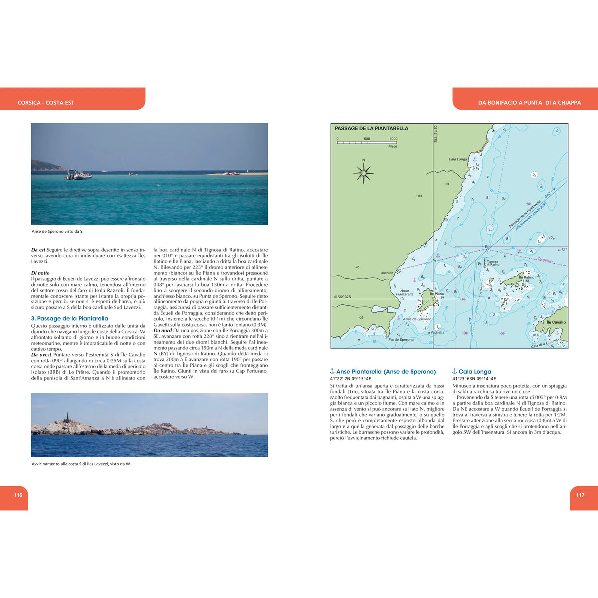 Portolano del Mediterraneo Corsica e Nord Sardegna – pagina interna 7 dall'estratto dell'editore