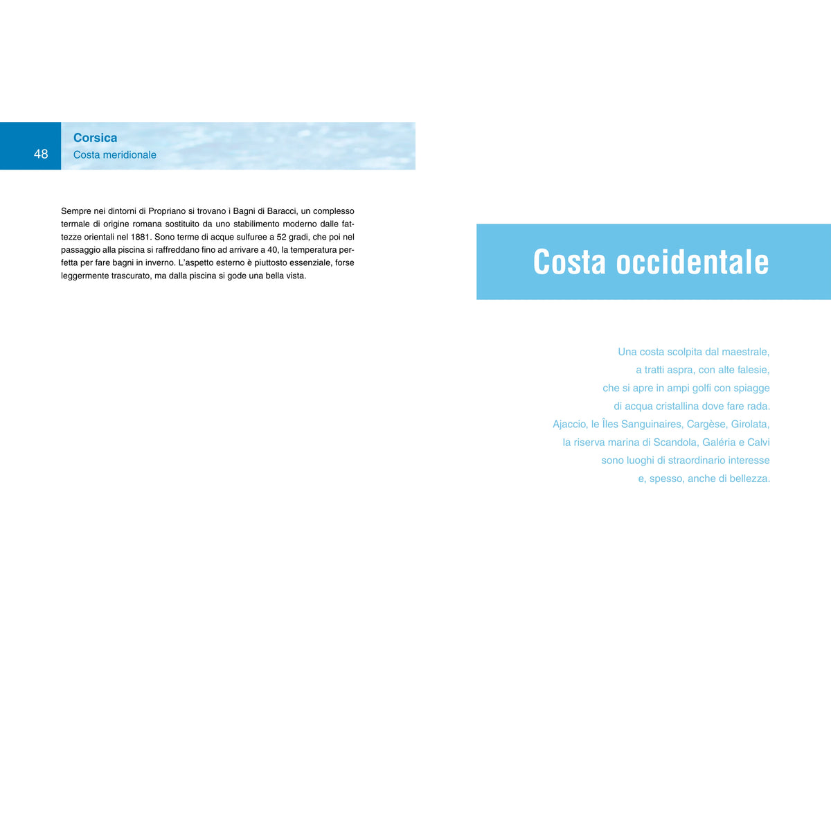 Il periplo della Corsica in 11 giorni – pagina interna 13 dall'estratto dell'editore