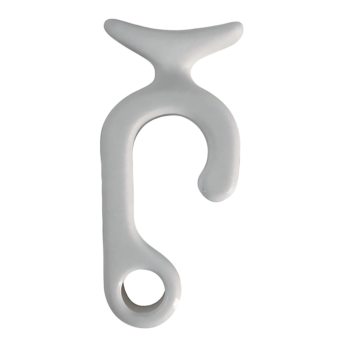 Coppia di ganci porta-parabordi in plastica StanFender, specifici per il fissaggio rapido sulla battagliola e sui corrimano tubolari dell'imbarcazione.