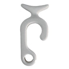 Coppia di ganci porta-parabordi in plastica StanFender, specifici per il fissaggio rapido sulla battagliola e sui corrimano tubolari dell'imbarcazione.