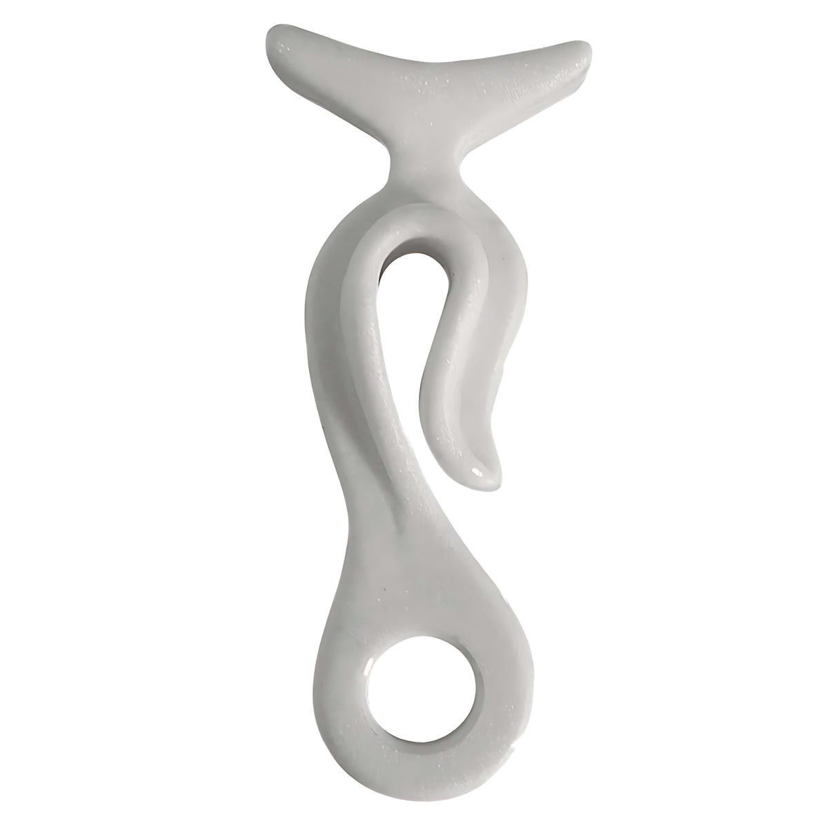 Coppia di ganci porta-parabordi in plastica StanFender, specifici per il fissaggio rapido e sicuro sulla draglia dell'imbarcazione.