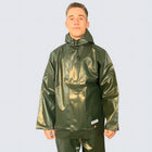 Cerata da lavoro nautico OCEAN Offshore Pro colore verde, impermeabile e ignifuga in PVC.