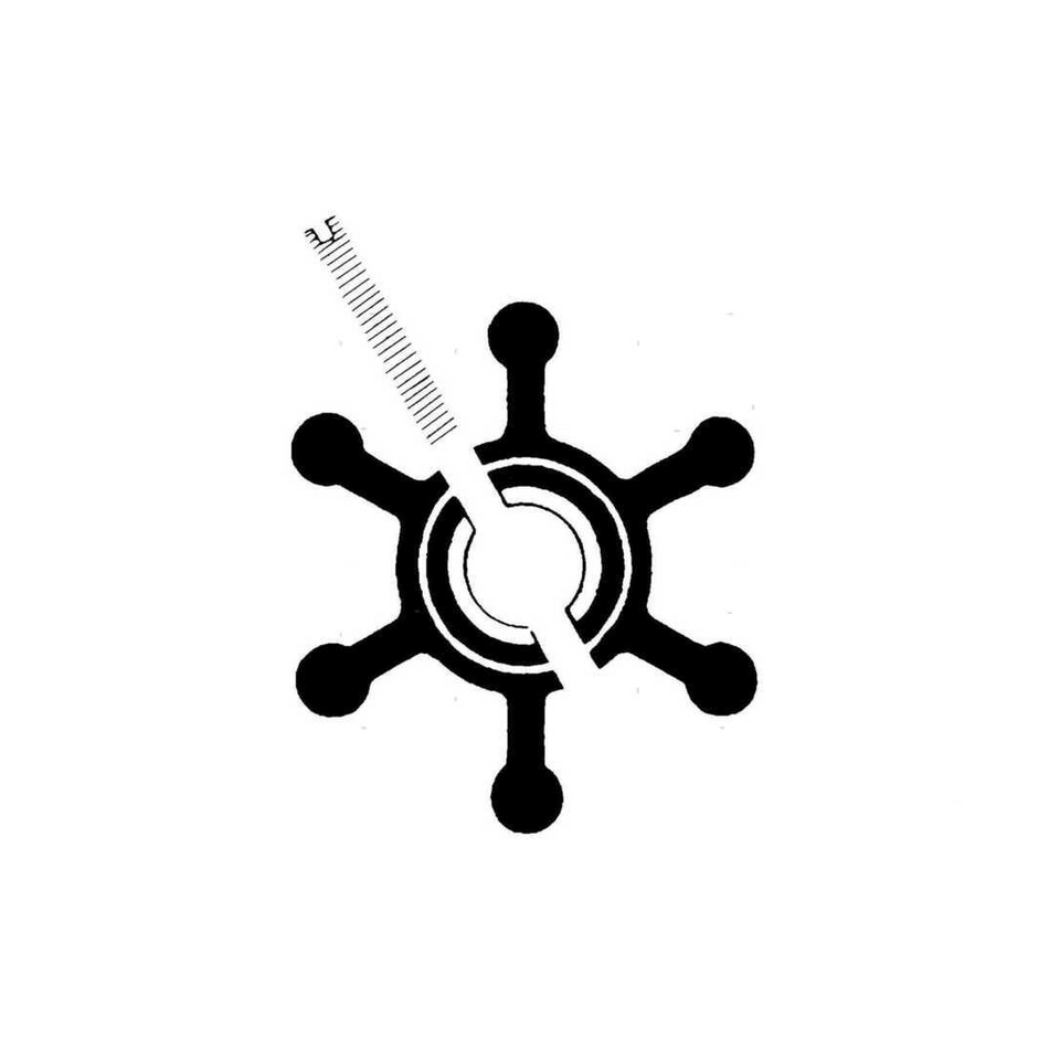 Girante in gomma di ricambio per pompa acqua motori marini diesel Bukh DV10, DV20, DV36.