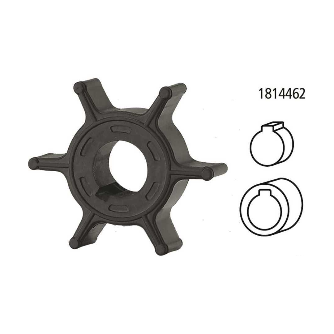 Girante in gomma di ricambio per pompa acqua motori fuoribordo Honda 4 tempi.