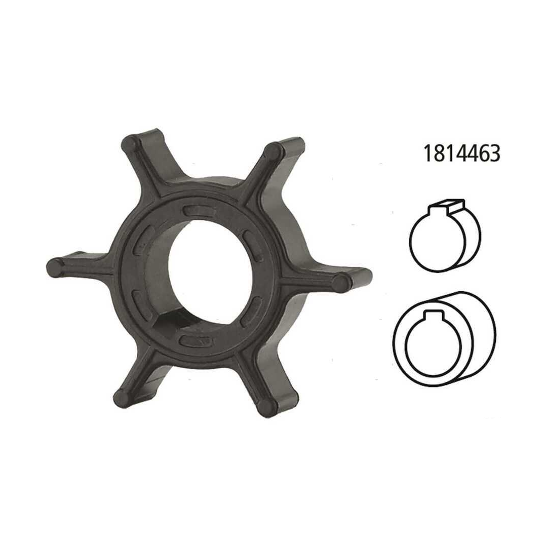 Girante in gomma di ricambio per pompa acqua motori fuoribordo Honda 4 tempi.