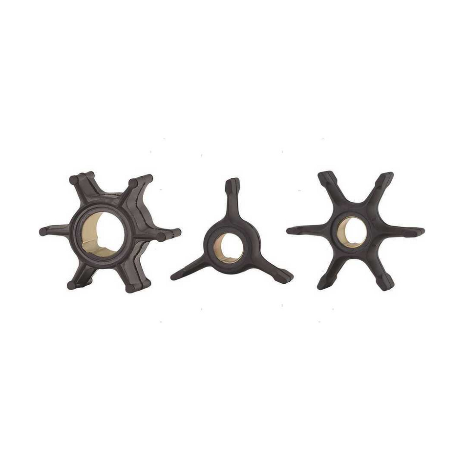 Girante in gomma di ricambio per pompa acqua motori fuoribordo Johnson e Evinrude 2 tempi e 4 tempi.