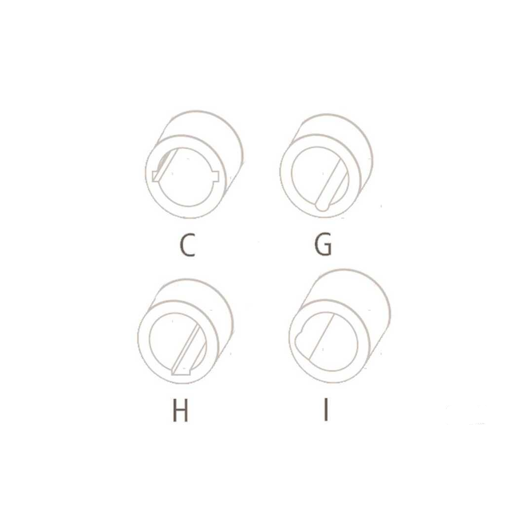 Girante in gomma di ricambio per pompa acqua motori fuoribordo Johnson e Evinrude 2 tempi e 4 tempi.