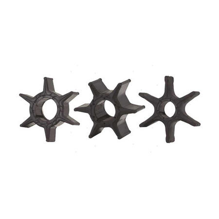 Girante in gomma di ricambio per pompa acqua motori fuoribordo Selva 2 tempi e 4 tempi.