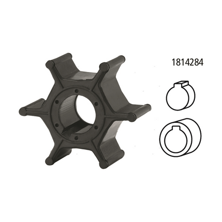 Girante in gomma di raffreddamento compatibile per motori fuoribordo Suzuki DT e DF. 3