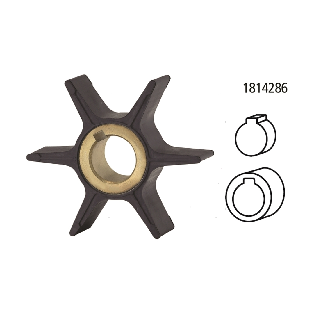 Girante in gomma di raffreddamento compatibile per motori fuoribordo Suzuki DT e DF. 5