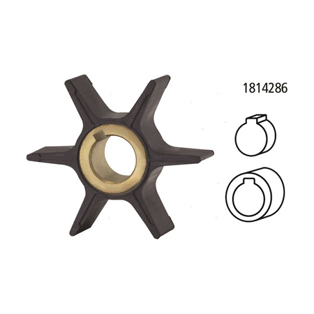 Girante in gomma di raffreddamento compatibile per motori fuoribordo Suzuki DT e DF. 5