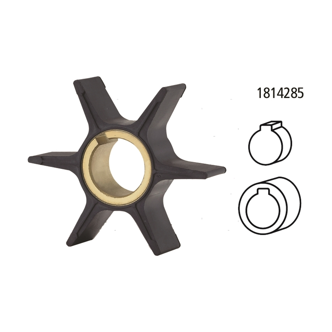Girante in gomma di raffreddamento compatibile per motori fuoribordo Suzuki DT e DF. 6