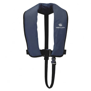 Giubbotto salvagente autogonfiabile 150 N automatico blu Osculati Fun EN ISO 12402-3