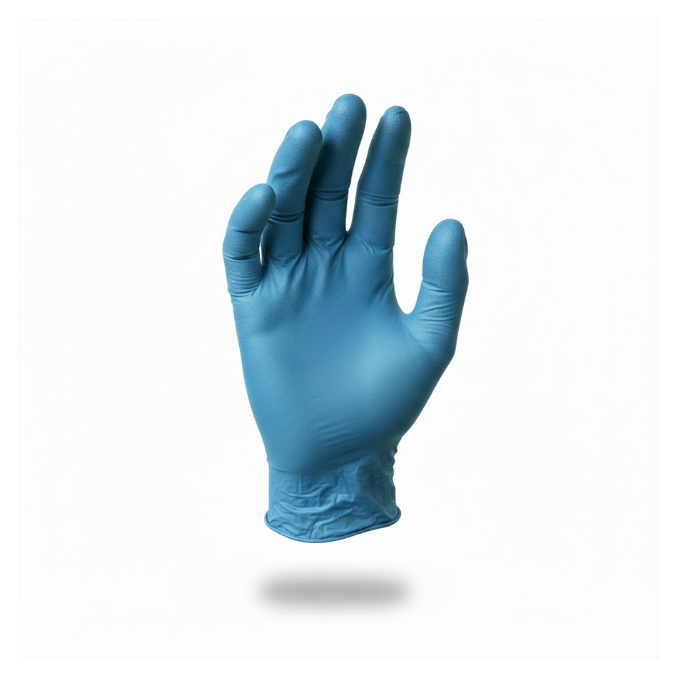 Guanti monouso in nitrile blu Reflexx 70 alta resistenza box 100 pezzi.