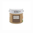 Impregnante cerato all'acqua Ecosivac per legno interni ed esterni, effetto satinato idrorepellente.