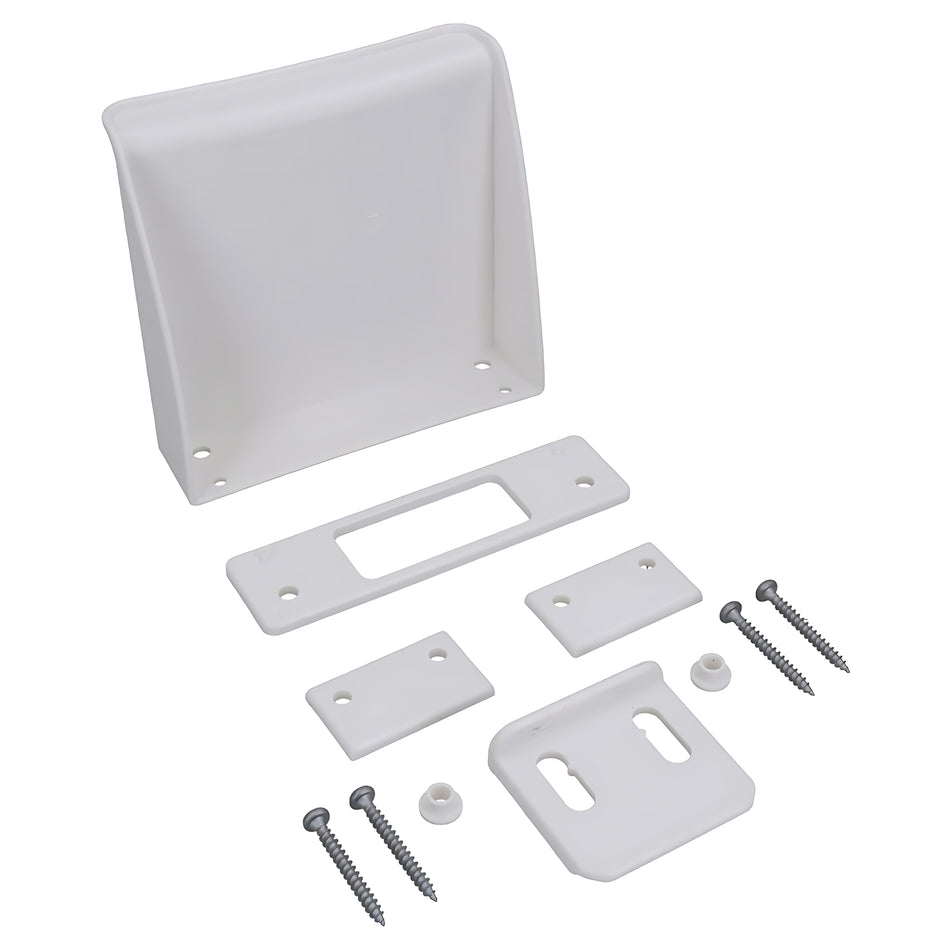 Kit di fissaggio a pavimento per WC chimico Porta Potti Qube Thetford accessorio opzionale per installazione stabile a bordo imbarcazioni