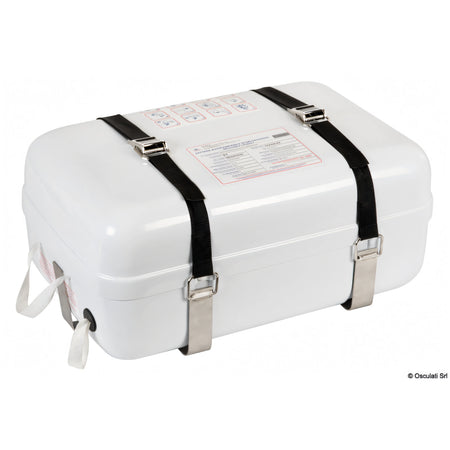 Fibbia autobloccante a sgancio rapido del kit porta zattera Osculati