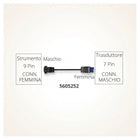 Adattatore trasduttore da 9 a 7 pin Lowrance Airmar per ecoscandagli 7 pin