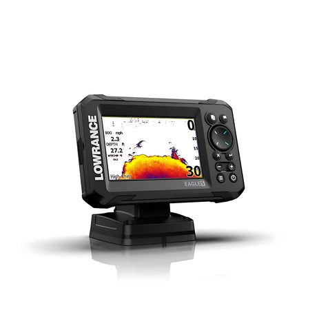 Lowrance Eagle 5 Fishfinder GPS 5" Vista Laterale Display IPS